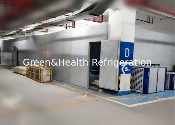 Panele PU Zamrażarka do wołowiny z owocami morza Chłodnia z jednostką kondensacyjną