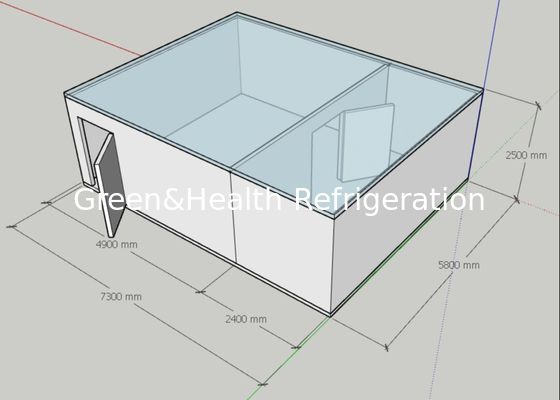 Przemysł chłodniczy i zamrażający Chłodnia z agregatem skraplającym